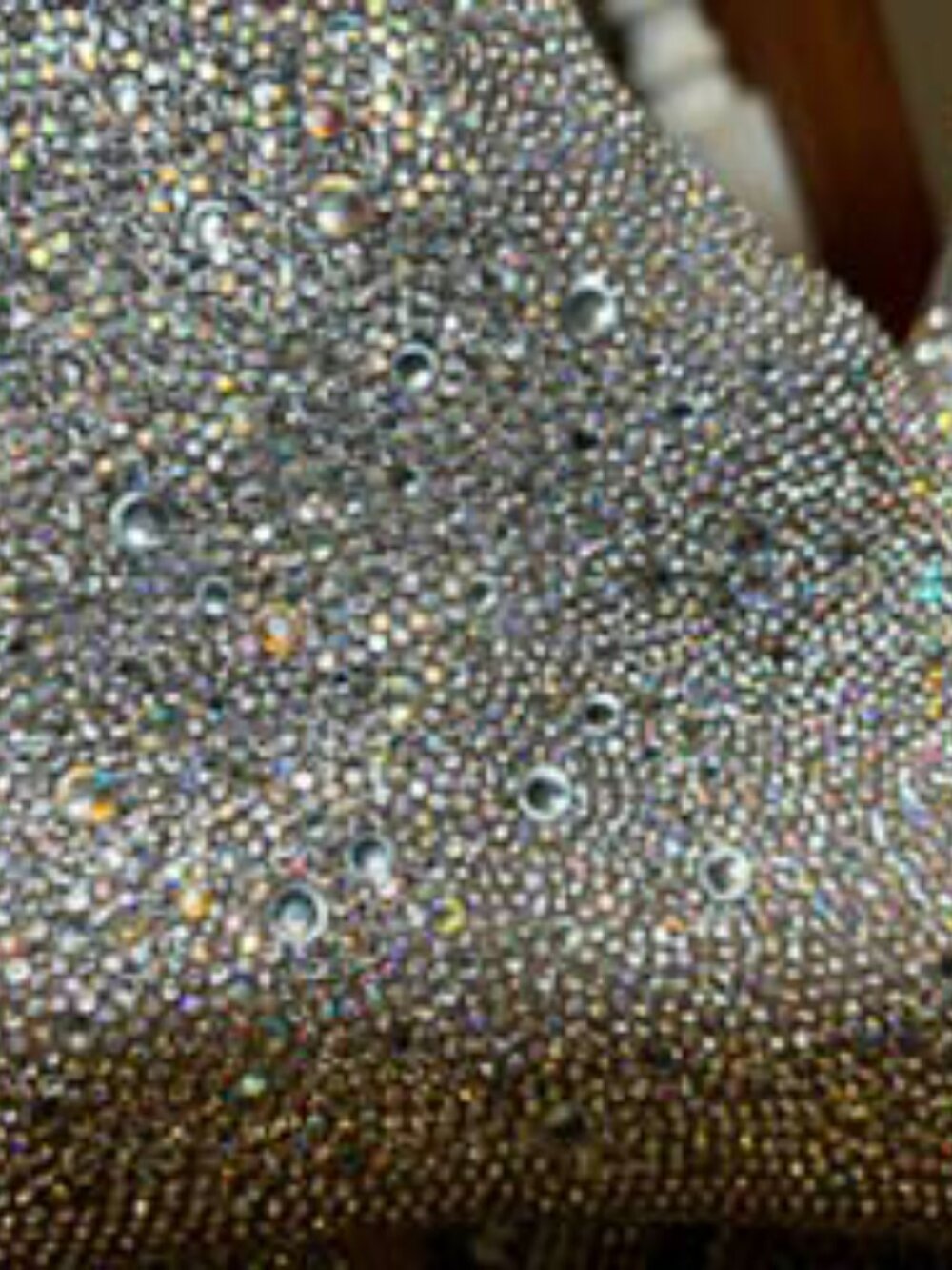 Betsey Johnson Crystal Embellished Ankle Boots - Size 8 - Picture 7 of 9